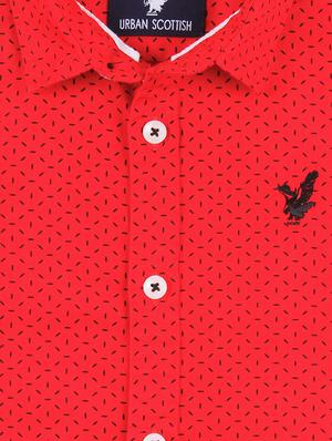 red cotton shirt - 14766599 - Standard Image - 3
