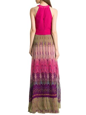 pink printed maxi dress - 14770975 - Standard Image - 3