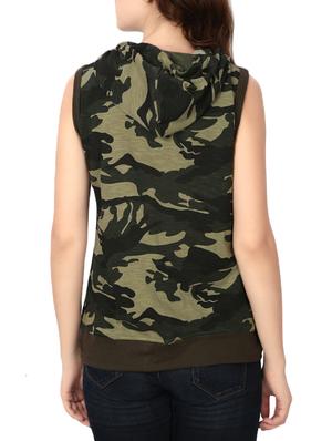 multi colored cotton military jacket - 14772634 - Standard Image - 3