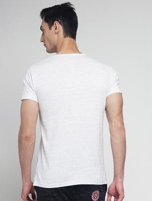 white cotton pocket t-shirt - 14773749 - Standard Image - 3
