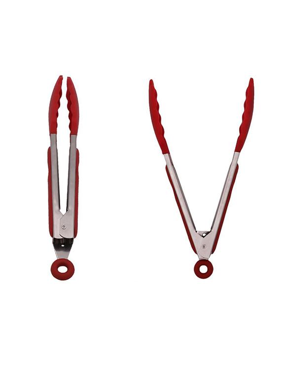 Black Tone Silicone Made Tong - 14774555 - Zoom Image - 3