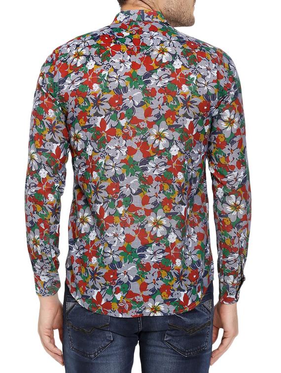 multi colored cotton casual shirt - 14777732 - Zoom Image - 3