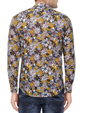 multi colored cotton casual shirt - 14777733 - Standard Image - 3