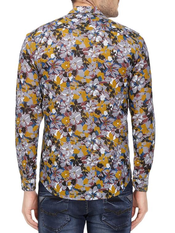 multi colored cotton casual shirt - 14777733 - Zoom Image - 3