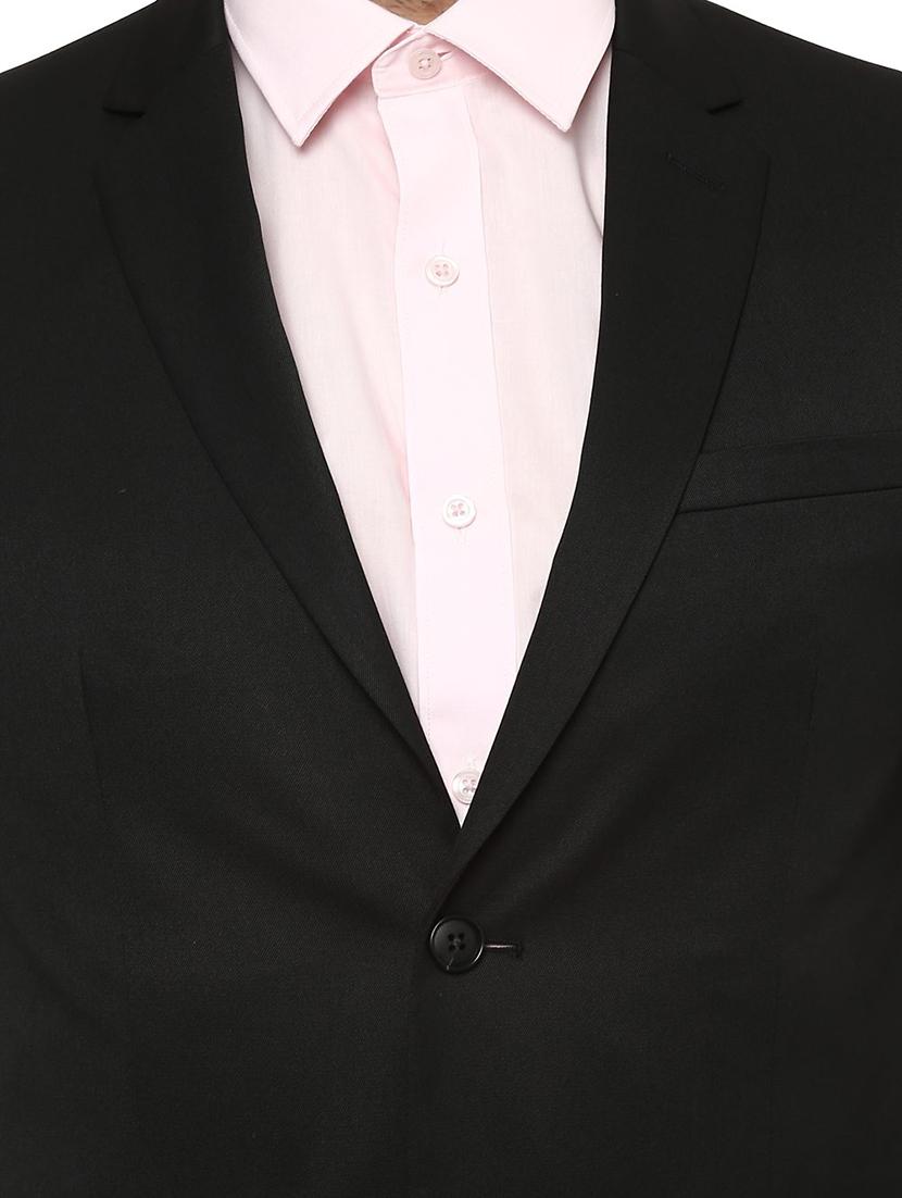 black polyester formal blazer - 14780743 - Zoom Image - 3