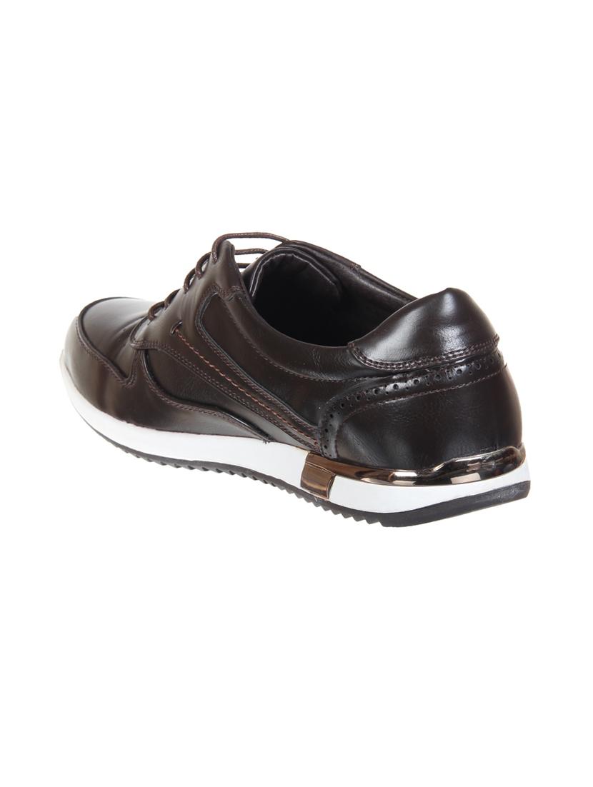 brown leather lace up shoe - 14783893 - Zoom Image - 3