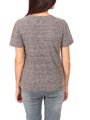 solid grey rayon top - 14787653 - Standard Image - 3