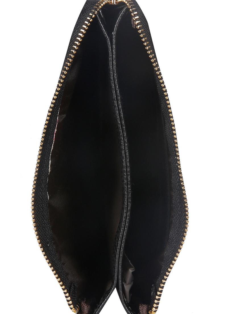 blue leatherette regular clutch - 14790199 - Zoom Image - 3