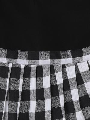 black viscose frock - 14801103 - Standard Image - 3