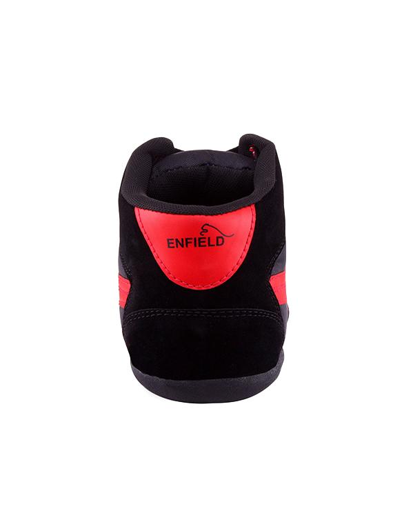 black canvas lace up sneakers - 14804818 - Zoom Image - 3