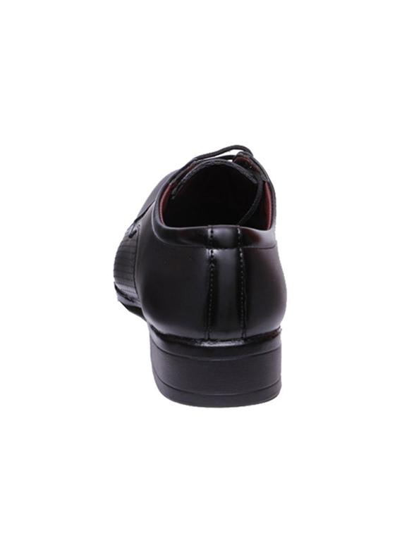 black leatherette formal derby - 14804822 - Zoom Image - 3
