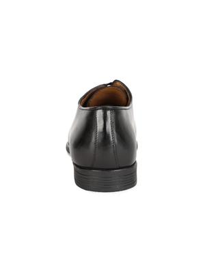 black Leather formal oxford - 14808101 - Standard Image - 3