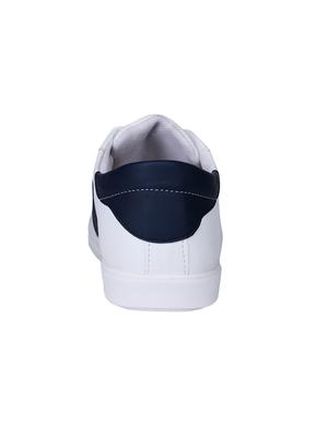 hand walk white leatherette lace up sneakers - 14810789 - Standard Image - 3