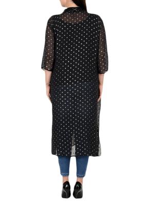 sequined sheer plus shrug - 14815801 - Standard Image - 3