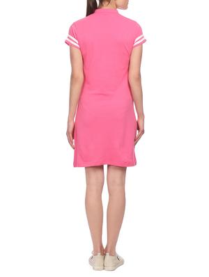 pink cotton shift dress - 14815838 - Standard Image - 3
