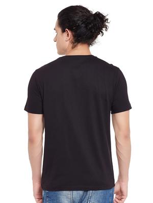 black cotton t-shirt - 14816006 - Standard Image - 3
