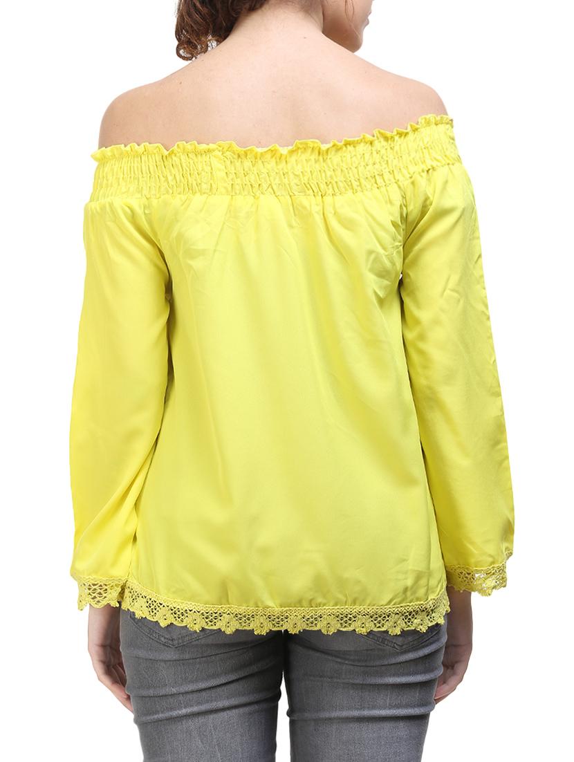 yellow solid top - 14818211 - Zoom Image - 3