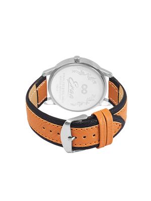 eraa black chrono pattern analog wrist watch for men - 14839026 - Standard Image - 3