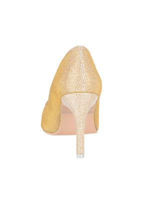gold slip on pump - 14847939 - Standard Image - 3