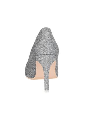 grey faux leather slip on pumps - 14847940 - Standard Image - 3