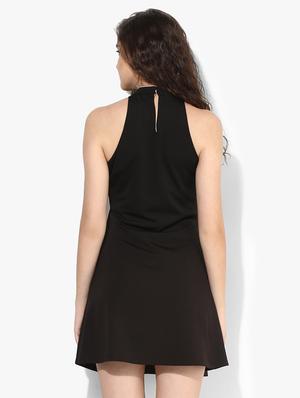 black a-line dress - 14850180 - Standard Image - 3