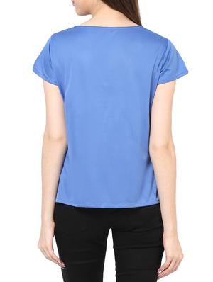 MIWAY Blue solid Top - 14852543 - Standard Image - 3