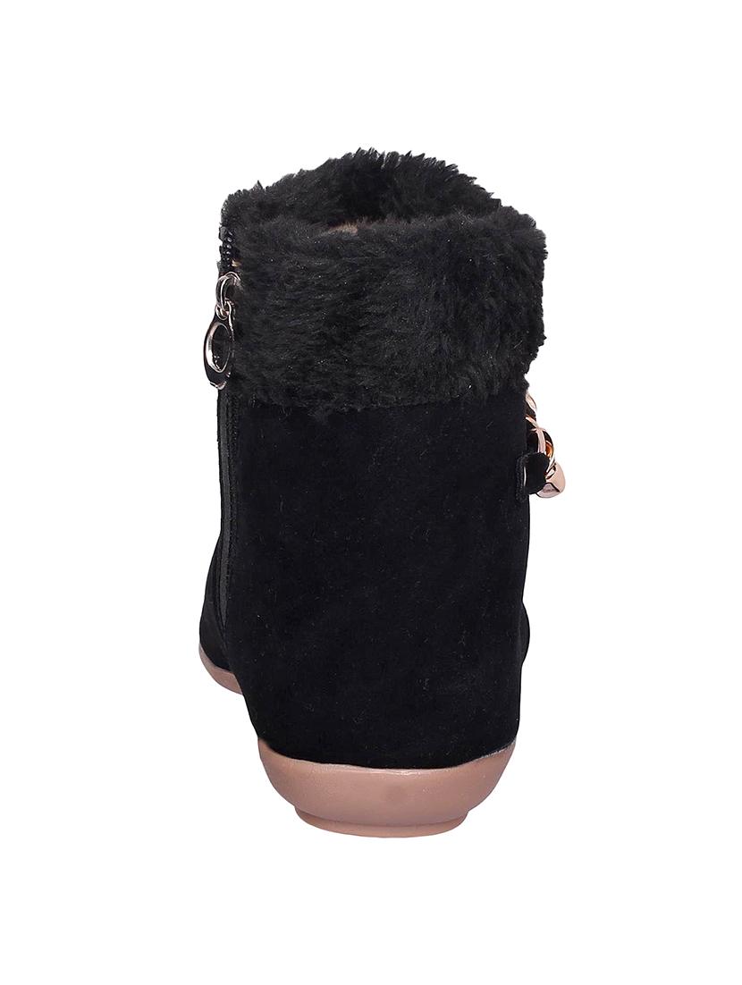 black suede ankle boot - 14853592 - Zoom Image - 3