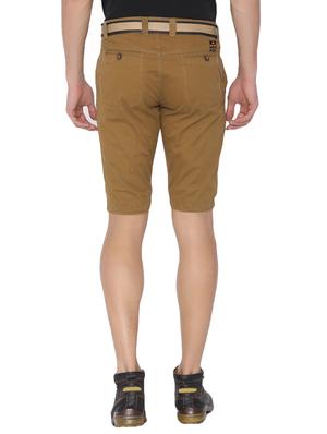 brown cotton shorts - 14863564 - Standard Image - 3