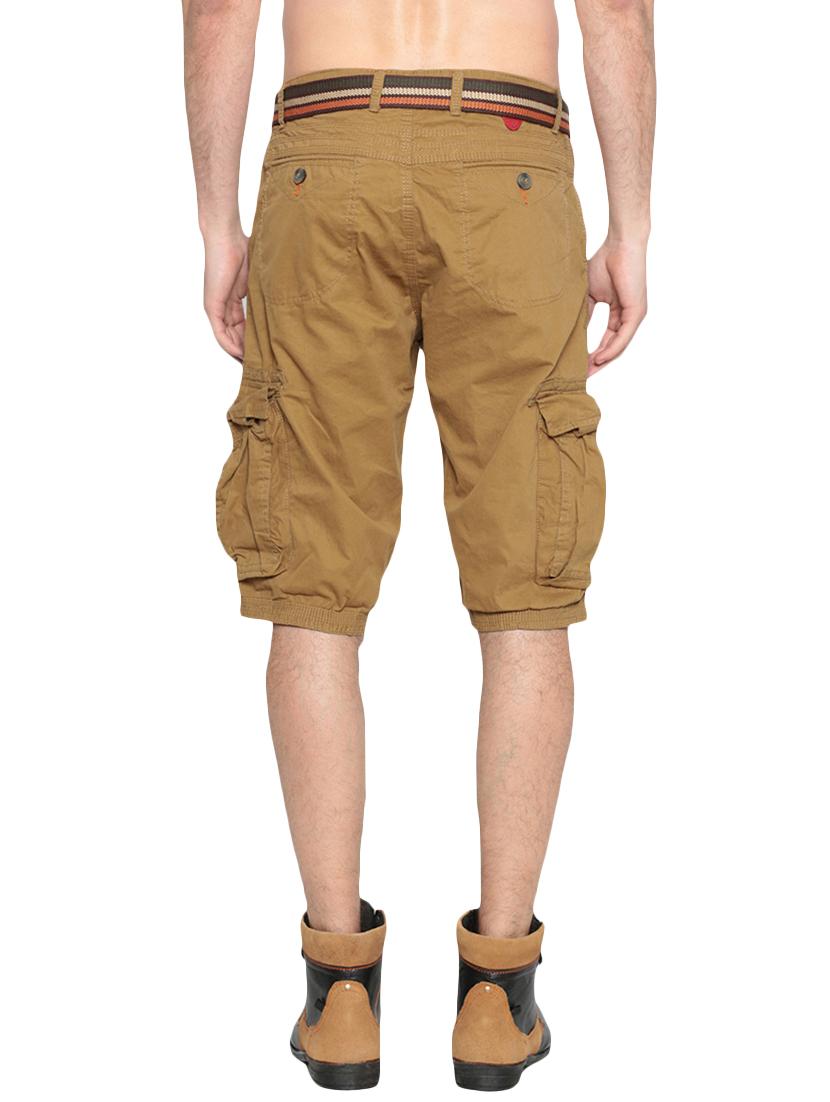 beige cotton shorts - 14863592 - Zoom Image - 3