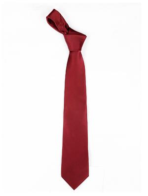 maroon satin tie - 14867378 - Standard Image - 3