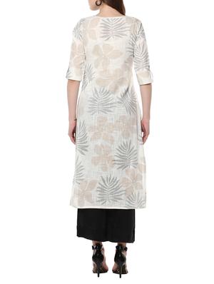 Straight printed kurta - 14868461 - Standard Image - 3