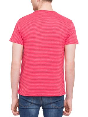 pink cotton striped t-shirt - 14869584 - Standard Image - 3