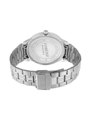 lorenz original blue dial day & date edition men's analog wrist watch- mk-1065a - 14870680 - Standard Image - 3