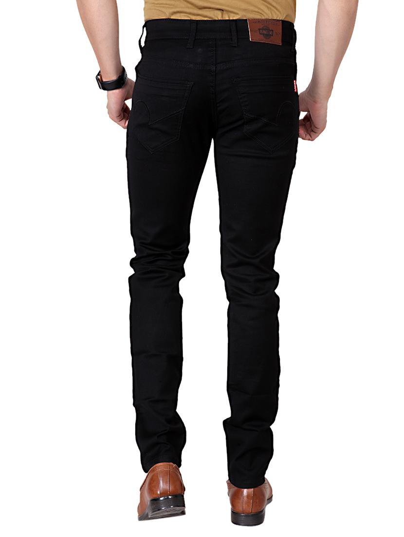 black denim plain jeans - 14871126 - Zoom Image - 3