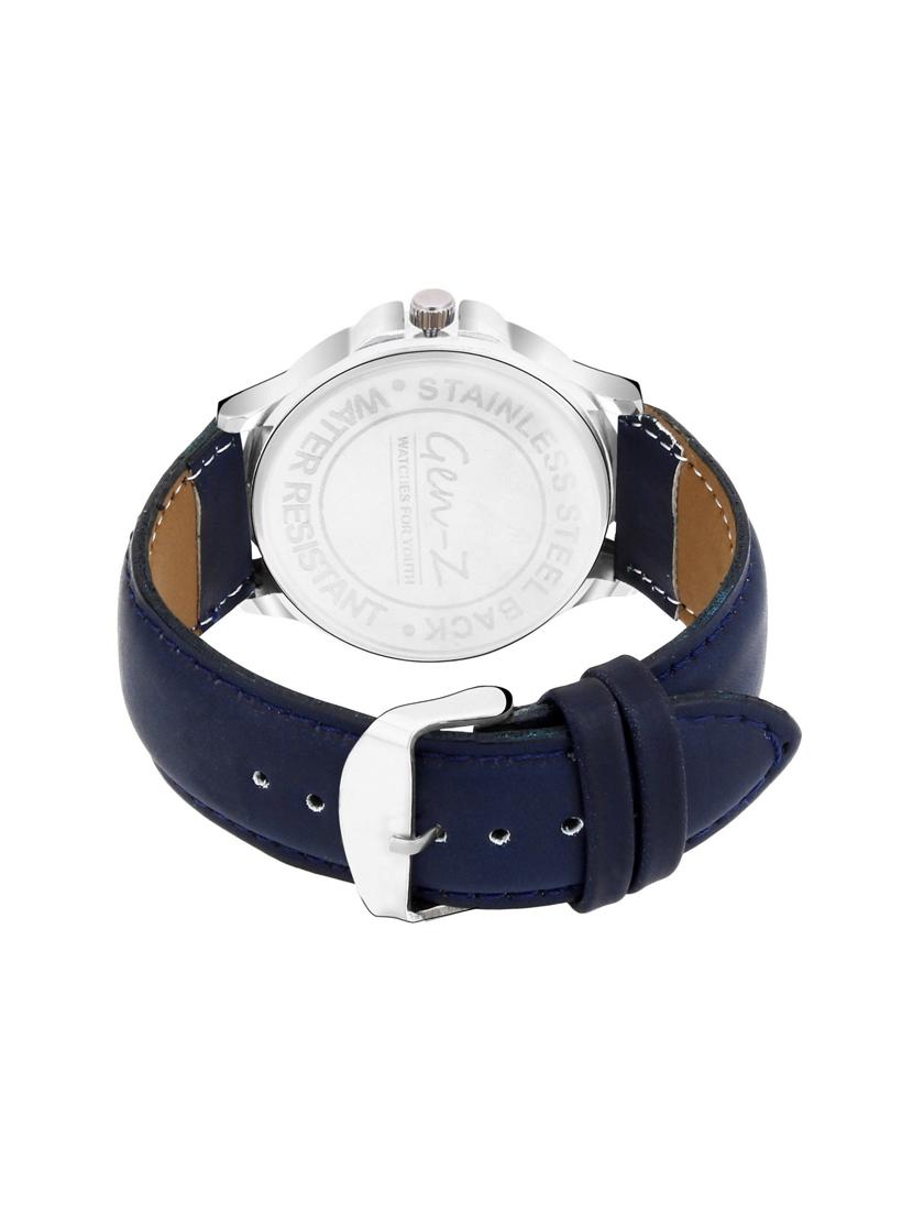 Gen-Z combo of 3 Brown Black and Blue watches - 14871527 - Zoom Image - 3