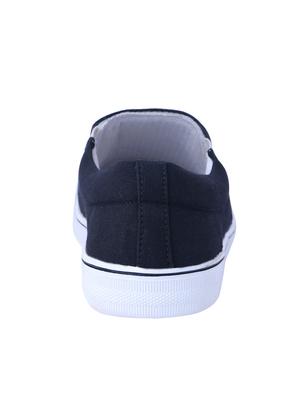 black Canvas casual slipon - 14875960 - Standard Image - 3