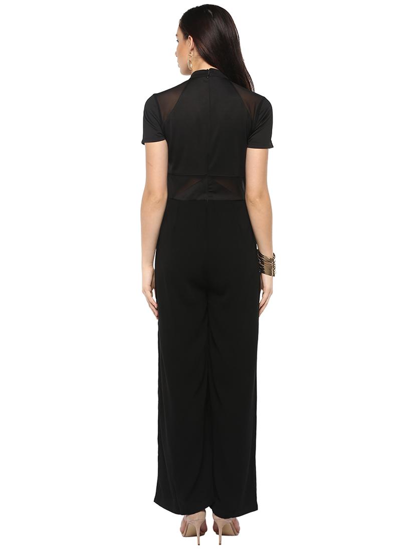 black full leg jumpsuit - 14876090 - Zoom Image - 3