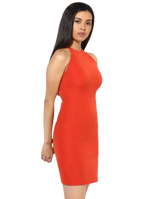 orange sheath dress - 14878630 - Zoom Image - 3