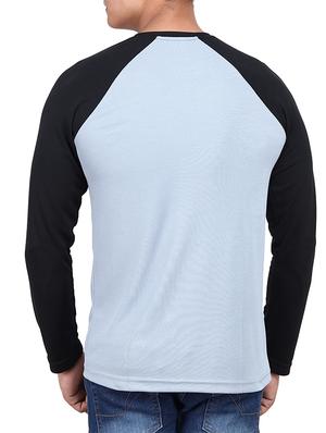 grey polyester raglan tshirt - 14881764 - Standard Image - 3