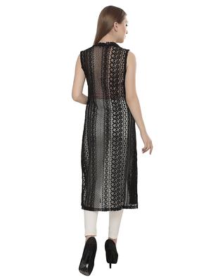 black crocheted shrug - 14882833 - Standard Image - 3
