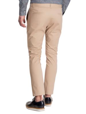 beige cotton chinos - 14883282 - Standard Image - 3