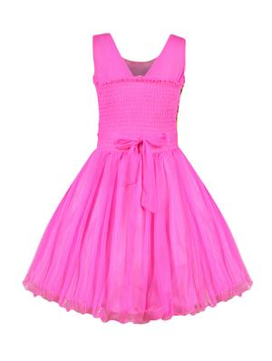 pink net frock - 14884684 - Standard Image - 3