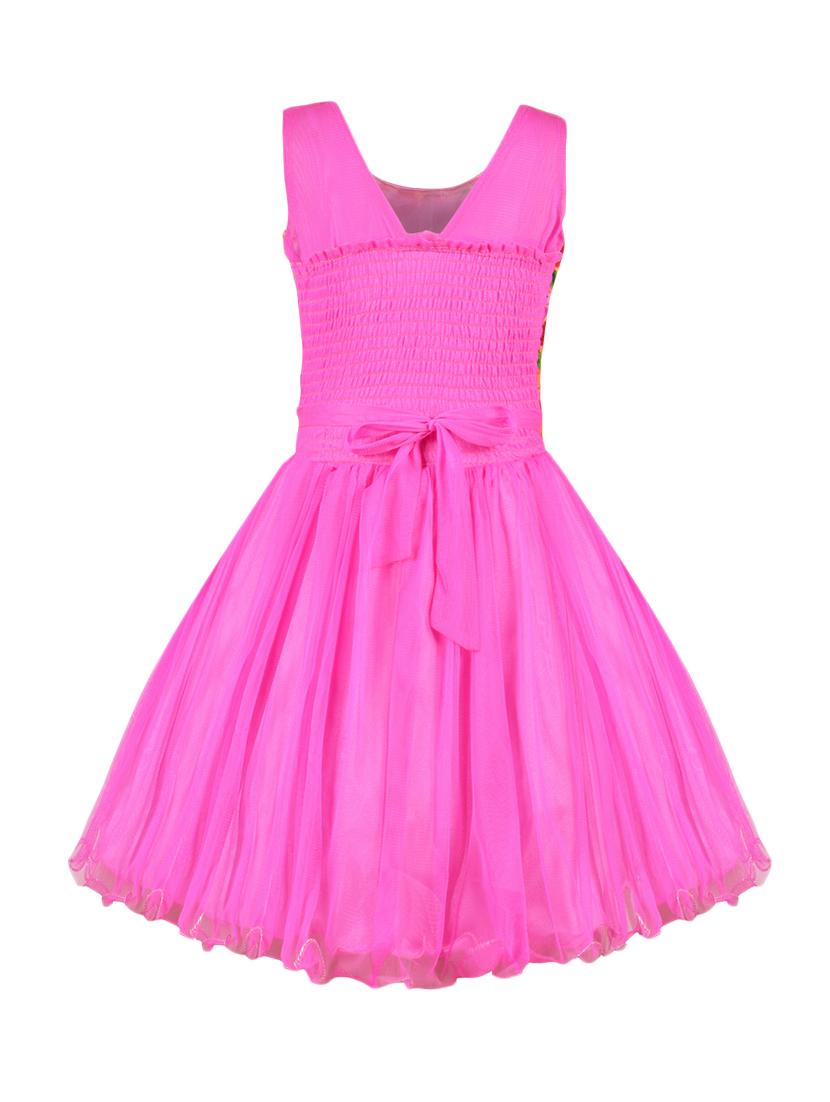 pink net frock - 14884684 - Zoom Image - 3