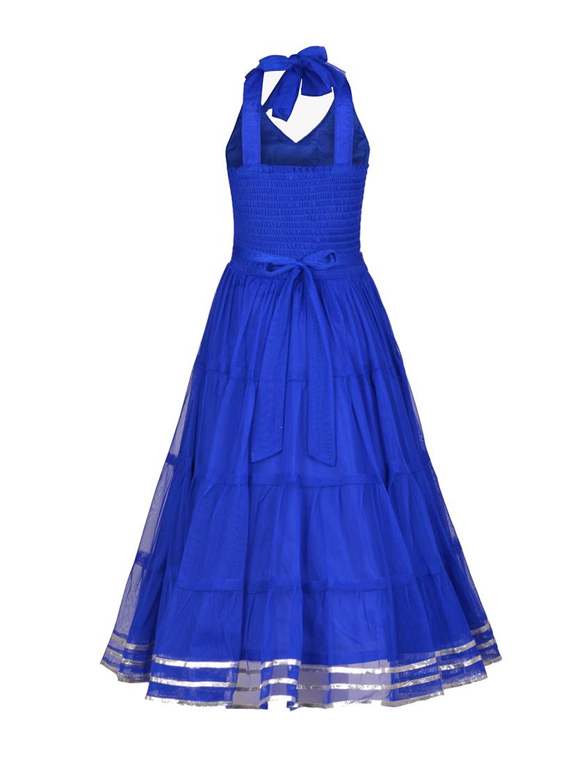 blue net party gown - 14885035 - Zoom Image - 3
