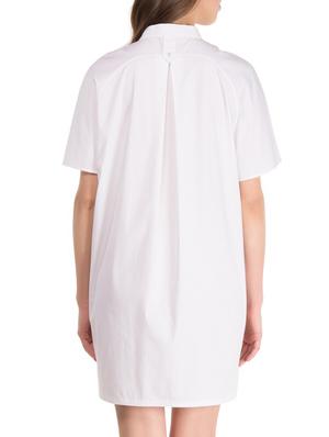 white cotton ruffled dress - 14886785 - Standard Image - 3