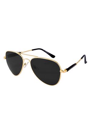 Amour Propre Black New Era Aviator Sunglass For Unisex - 14887414 - Standard Image - 3