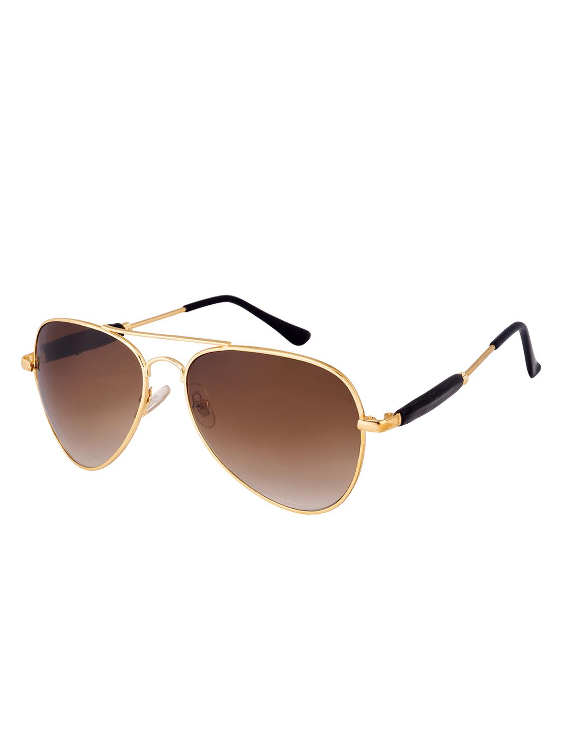 Amour Propre Brown New Era Aviator Sunglass For Unisex - 14887415 - Zoom Image - 3