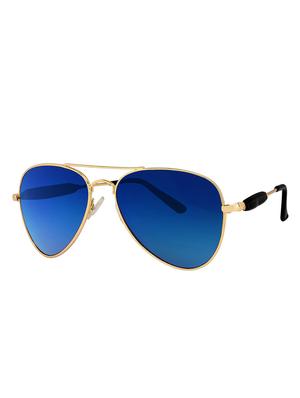 Amour Propre Blue New Era Aviator Sunglass For Unisex - 14887417 - Standard Image - 3