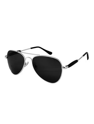 Amour Propre Black New Era Aviator Sunglass For Unisex - 14887418 - Standard Image - 3