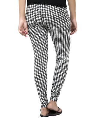 multi colored houndstooth print leggings - 14888428 - Standard Image - 3